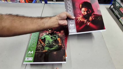 Unboxing & Review of VIRAL Pushpa 2 Allu Arjun Theme DOMS Notebook | 172 Pages @ ₹65