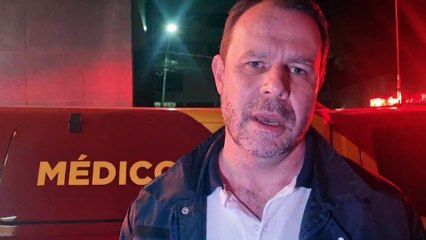 Médico do Siate fala sobre estado de saúde de vítima de acidente com moto