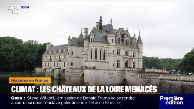 Sécheresse, algues invasives et inondations... les châteaux de la Loire sont menacés par le dérèglement climatique