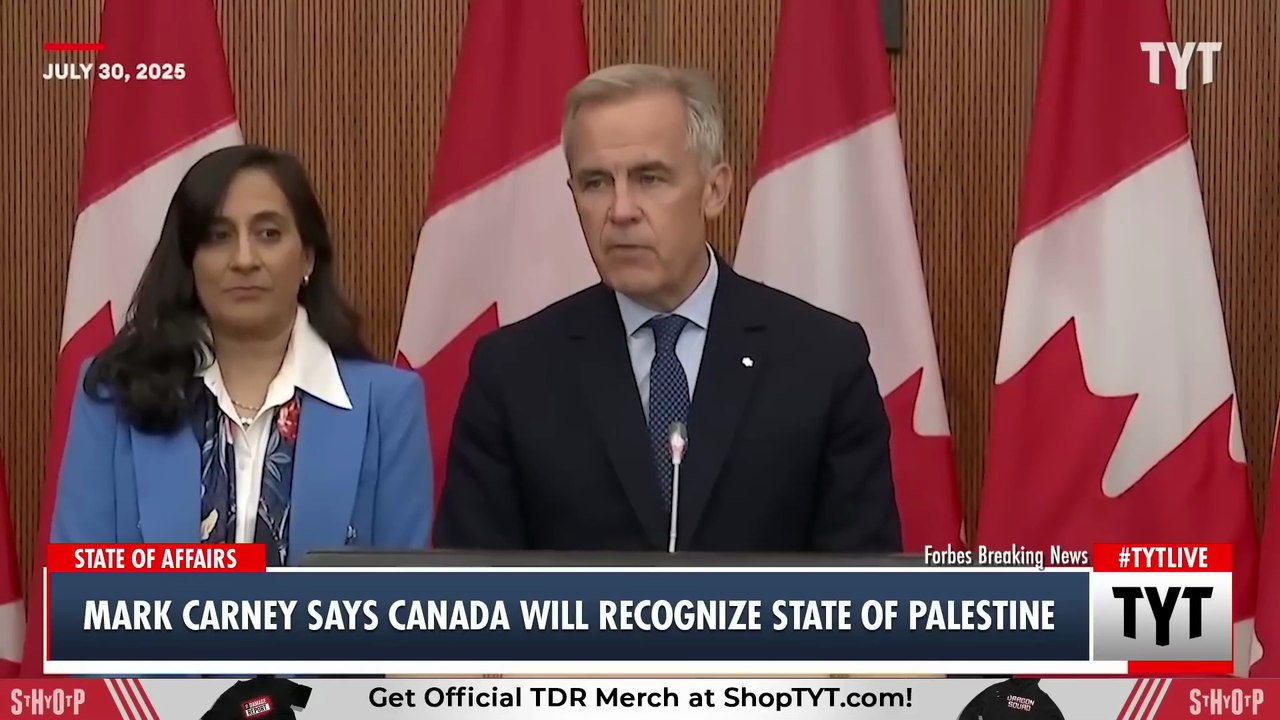 Trump ERUPTS After Canada Pledges To Recognize State Of Palestine