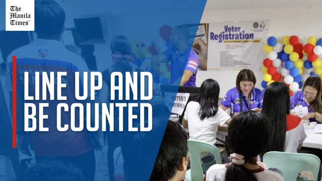 Young voters register in San Juan under Comelec's special registration drive