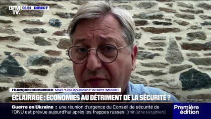 "Il n'y a aucune corrélation entre l'insécurité et l'extinction" de l'éclairage public, assure le maire de Metz