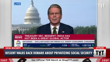 Scott Bessent Reveals Trump Admin's Secret Plot On Social Security