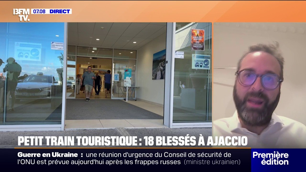 Accident de train touristique à Ajaccio: "Il n'y a pas de ceintures de sécurité sur ces trains", explique Arnaud Aymé (SIA Partners)