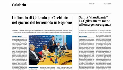Rassegna stampa Calabria
