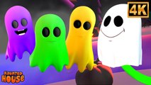 Five Little Ghosts - Halloween Nursery Rhymes & Baby Songs