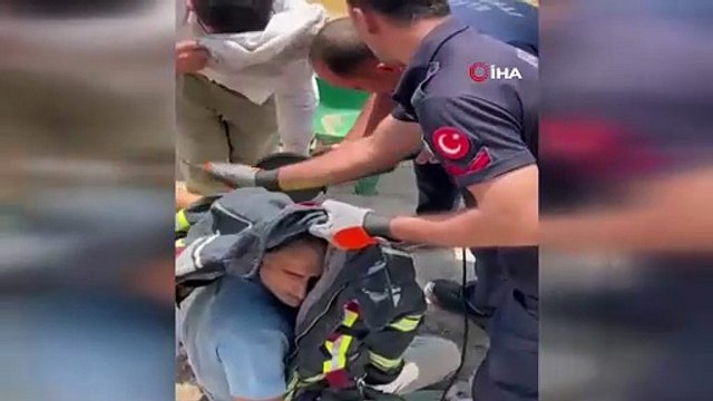 Demir Parçası Kulağına Saplandı!