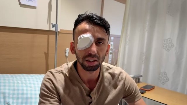 Kendisini uyaran bekçilere pompalı tüfekle ateş açtı, yaralanan temizlik işçisi sağ gözünü kaybetti: Saçma beynime yakın olduğu için alınamıyor