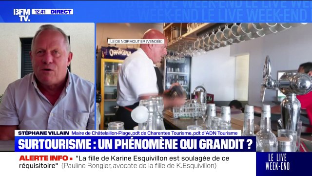 Stéphane Villain, président d’ADN Tourisme, explique que les sites s'organisent pour lutter contre le surtourisme