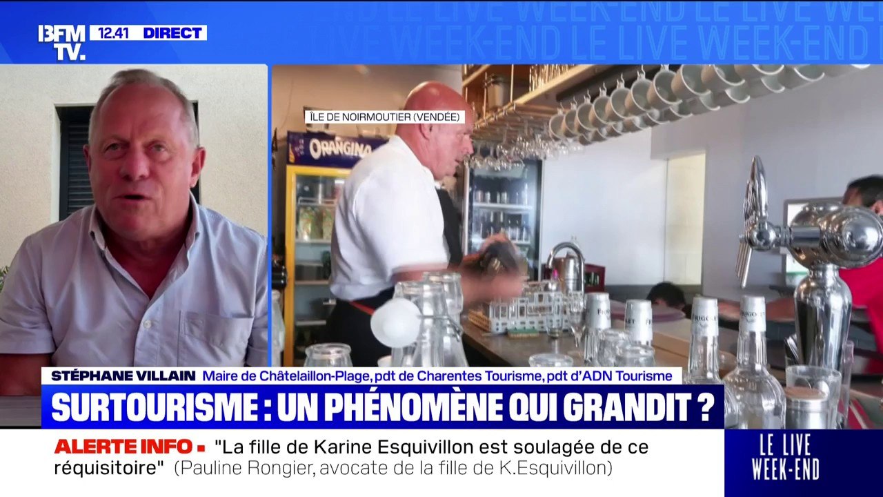 Stéphane Villain, président d’ADN Tourisme, explique que "les sites s'organisent" pour lutter contre le surtourisme
