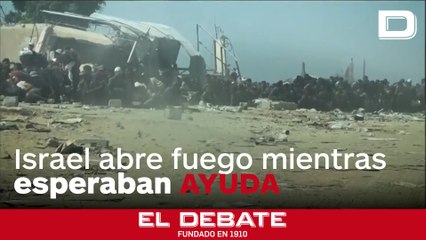 La ONU difunde imágenes del ejército israelí abriendo fuego contra gazatíes que aguardaban ayuda