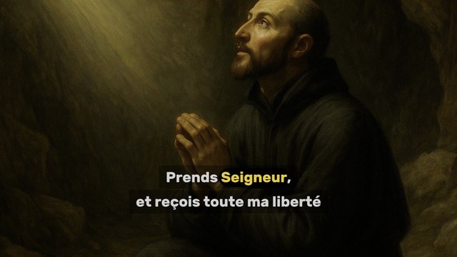 Prière de l'Abandon - St Ignace de Loyola