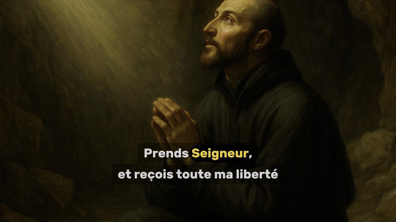 Prière de l'Abandon - St Ignace de Loyola