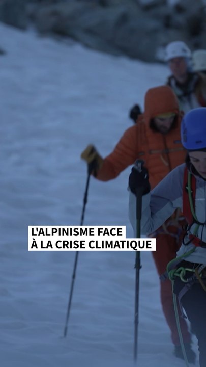 Fonte des glaciers, éboulements, crevasses : l'alpinisme face à la crise climatique