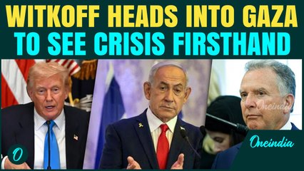 Trump’s Envoy Steve Witkoff Enter Gaza to Inspect Aid Amid Escalating Crisis and Chaos on the Ground