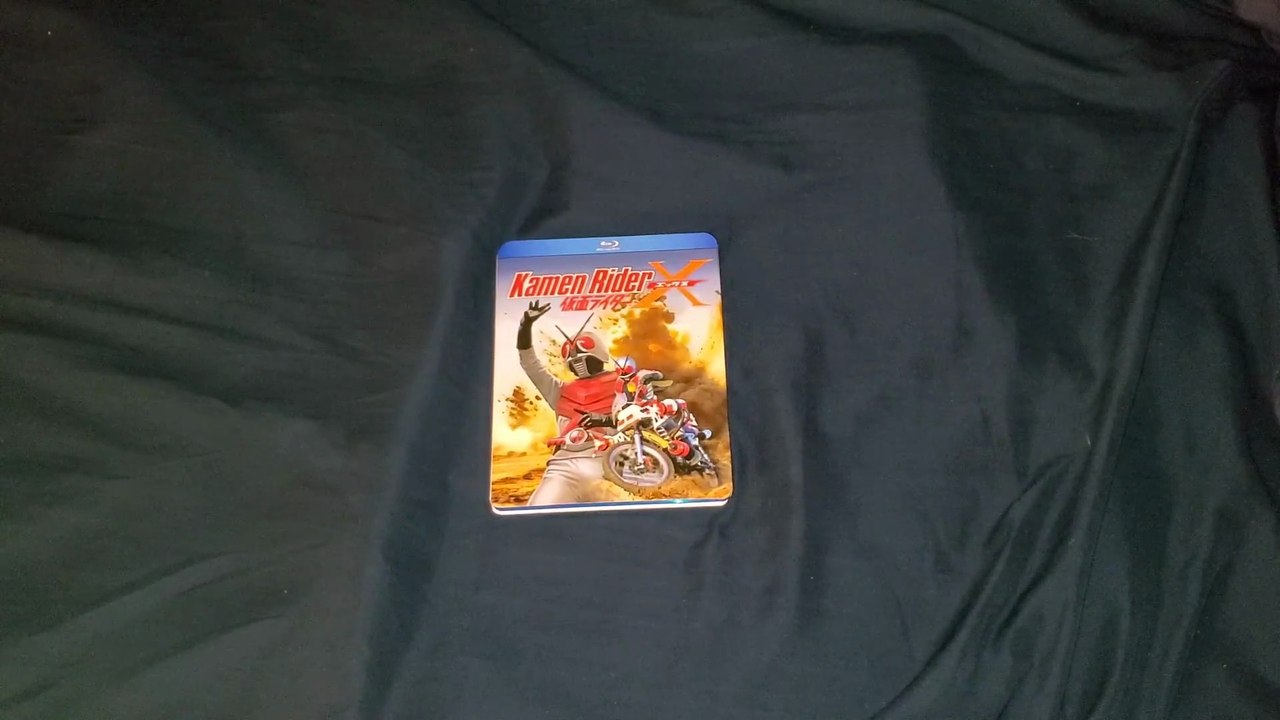Kamen Rider Series 3: Kamen Rider X Blu-Ray Unboxing