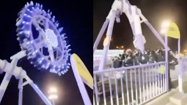 Saudi Arabia Viral Video: Horrific Ride Malfunction in Taif, Injures 23