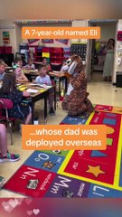 Soldados reencontra família após anos fora 😭