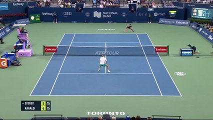 Toronto - Zverev, une 500ème victoire en pro mais des doutes
