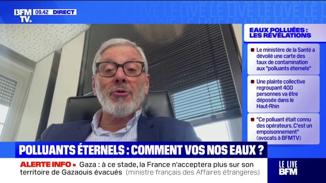 Eau du robinet contaminée aux PFAS: Juridiquement parlant, c'est un empoisonnement , souligne Me André Chamy, avocat des plaignants