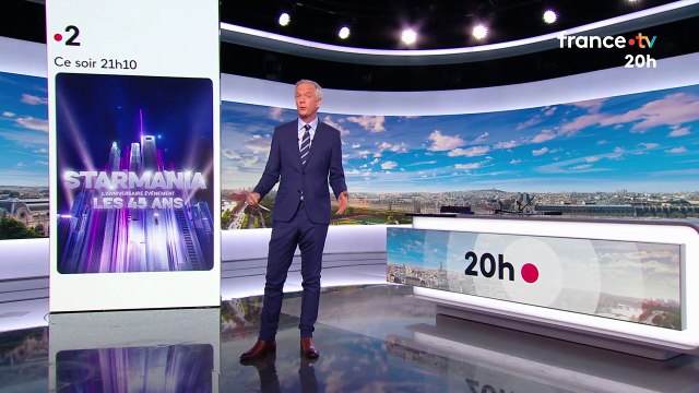 Le dernier 20 Heures de Julien Arnaud sur France 2.