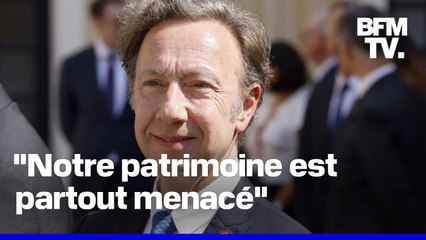 État du patrimoine français: l'interview de Stéphane Bern en intégralité