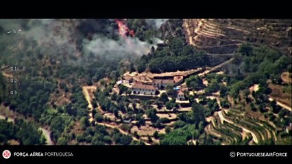 Força Aérea Atua no Combate a Incêndios Florestais 🚁