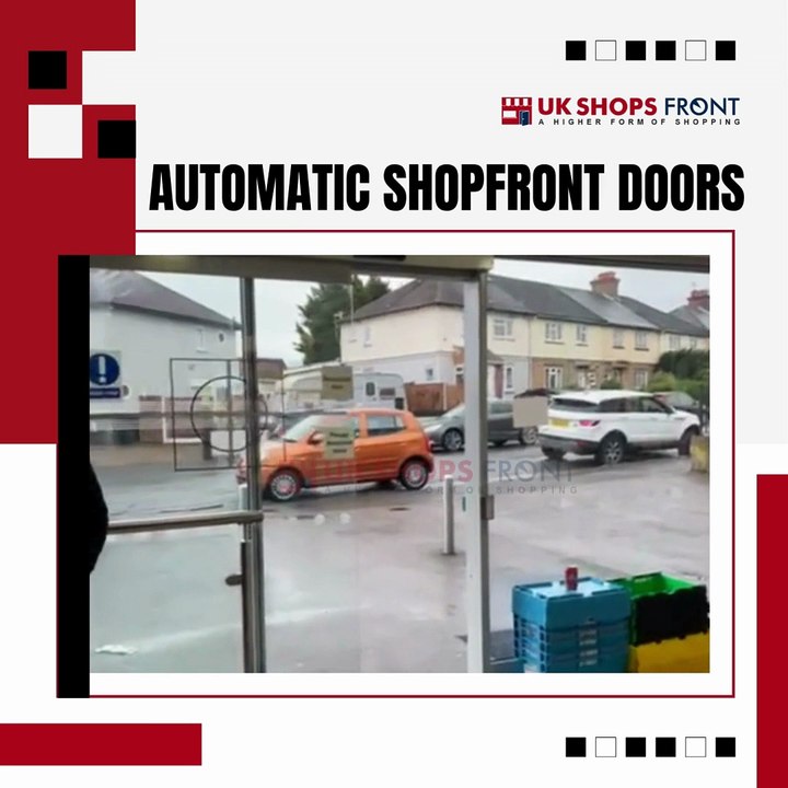 Automatic Shopfront Doors That Simplify Entry for Busy Commercial Spaces