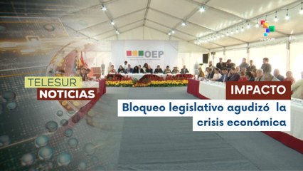 En Bolivia, el congelamiento de nuevos créditos es un boicot político de la oposición legislativa
