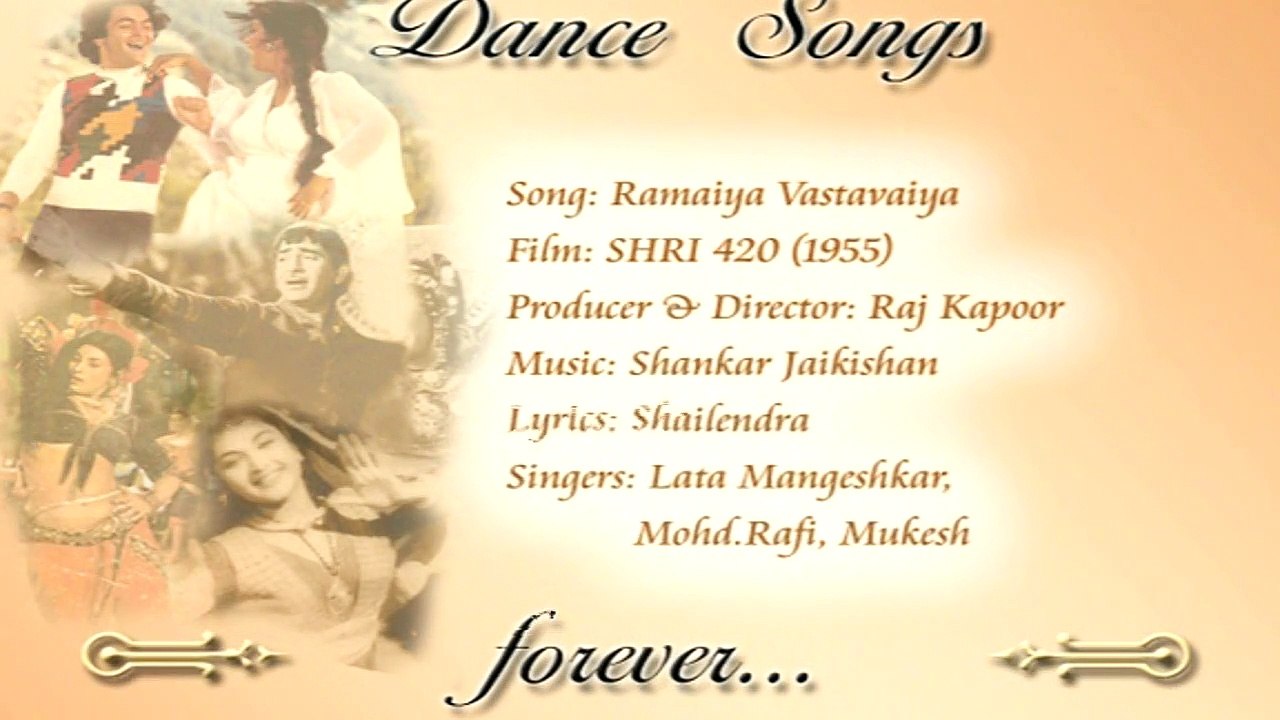 Ramaiya Vastavaiya — Film: SHRI 420 (1955) | Dance Songs forever...