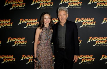 Harrison Ford has one condition for working with his wife