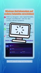 Windows Betriebssystem auf andere Festplatte verschieben – So geht's