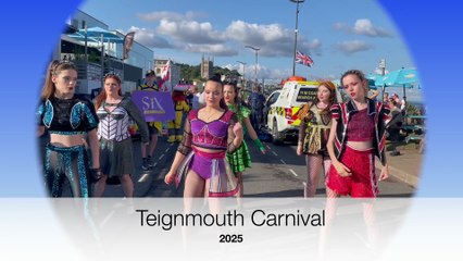 Teignmouth Carnival Procession 2025
