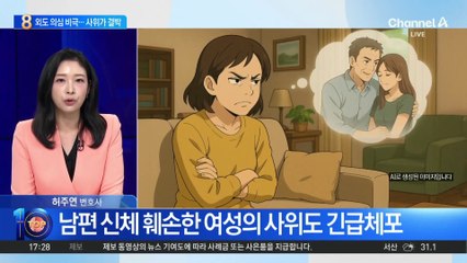 외도 의심 비극…사위가 결박해 공모한 혐의