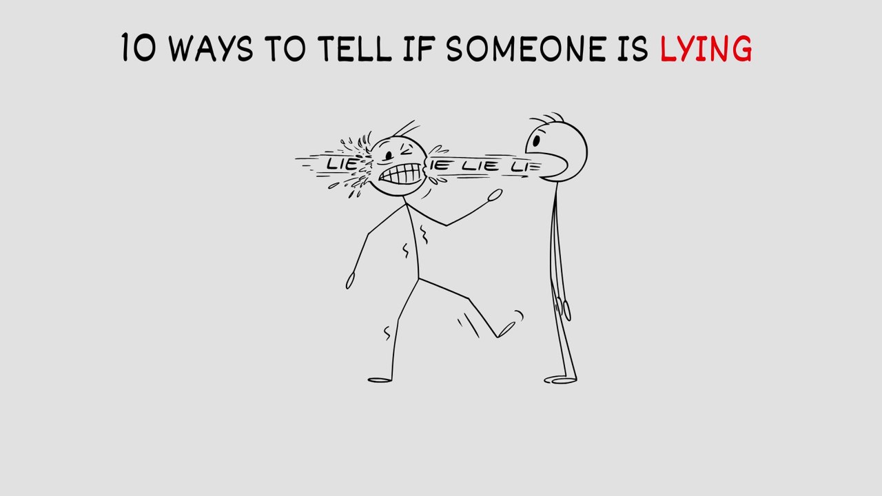 10 ways to tell if someone is lying