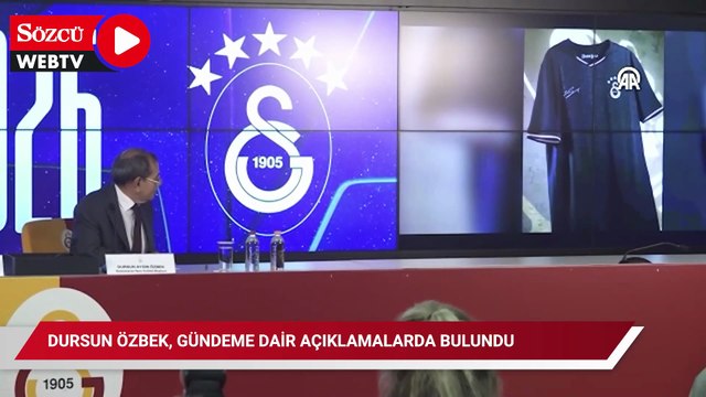 Dursun Özbek, gündeme dair açıklamalarda bulundu