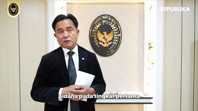 Soal Pemberian Amnesti dan Abolisi, ini Penjelasan Menko Yusril