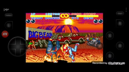 Fatal Fury 2 Terry Bogard vs Big Bear fala de vitória do Big Bear em português