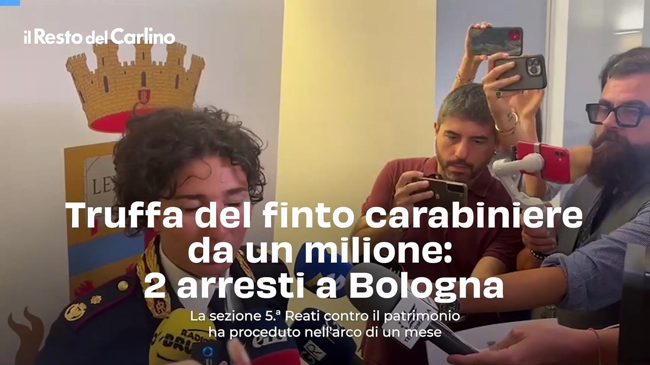 Truffa del finto carabiniere da un milione: 2 arresti a Bologna