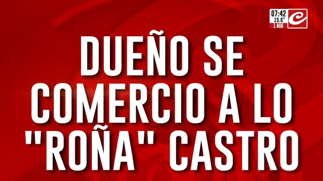 Dueño de comercio detuvo a delincuente a las trompadas limpias