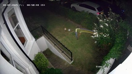 Nude late-night prowler wearing only 'gimp mask' caught on Lytham CCTV