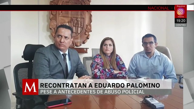Recontratan a Eduardo Palomino pese a antecedentes de abuso policial