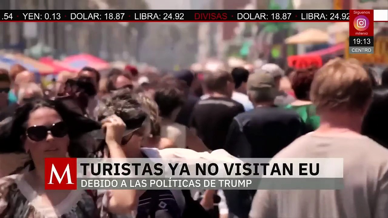 Por políticas de Trump, más de un millón de turistas extranjeros dejaron de visitar EU