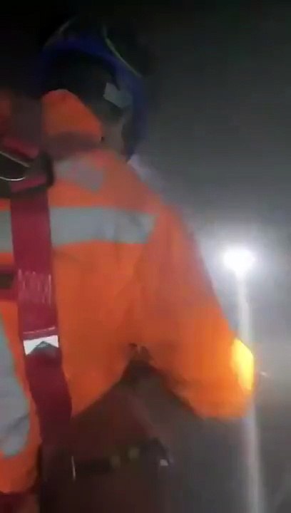 derrumbe en una mina de Chile