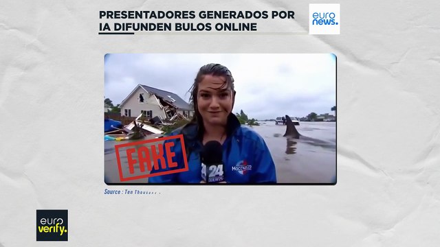 Estos presentadores de noticias hiperrealistas generados por IA están engañando a internet