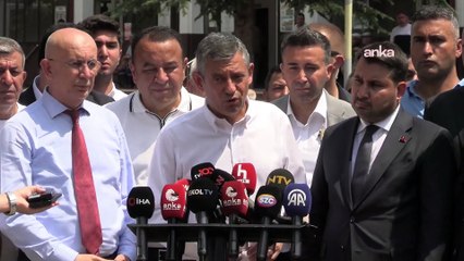 Özgür Özel: Biz CHP olarak bu ülkenin barışını savunuyoruz