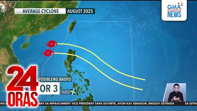 Binabantayang LPA, naging bagyo na; maliit ang tsansang pumasok sa PAR | 24 Oras