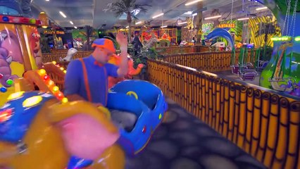 Blippi Explores Jungle Animals _ Moonbug Kids TV Shows - Full Episodes _ Cartoons For Kids