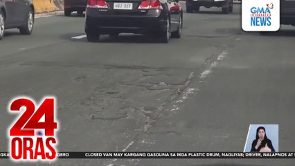 Iba pang mga kalsadang may lubak, inireklamo; mga naunang nakarating sa gobyerno, tinapalan | 24 Oras