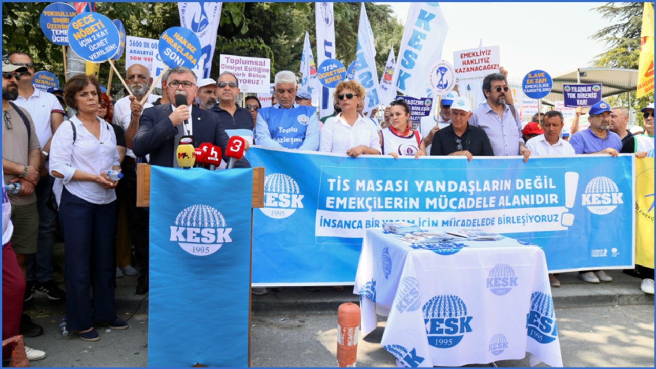 KESK Eş Genel Başkanı Karagöz: Kamu emekçilerinin emeklilik hakkı adeta gasp edilmiş durumda!